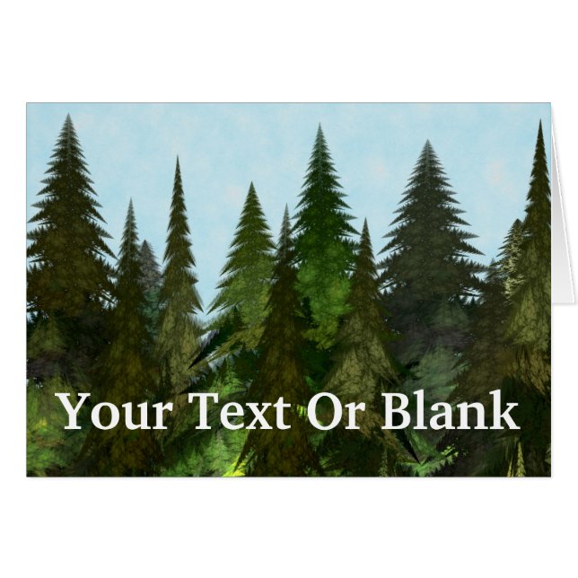 Fractal Firs (Anverso (Horizontal))