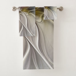 Fractal floral, flor de fantasía con colores de la