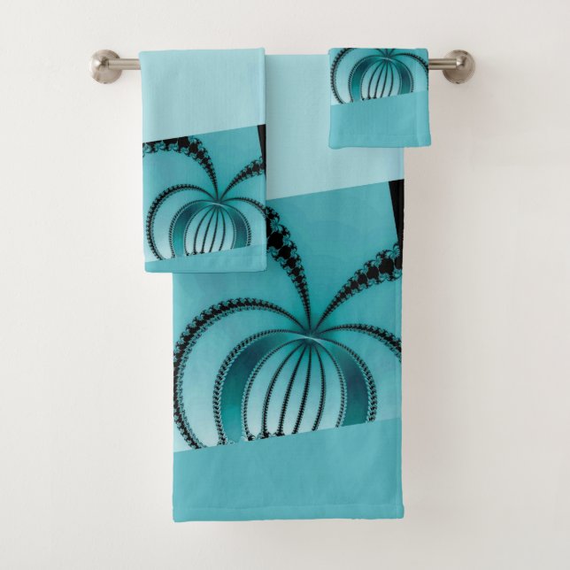 Fractal Garden azure (In situ)