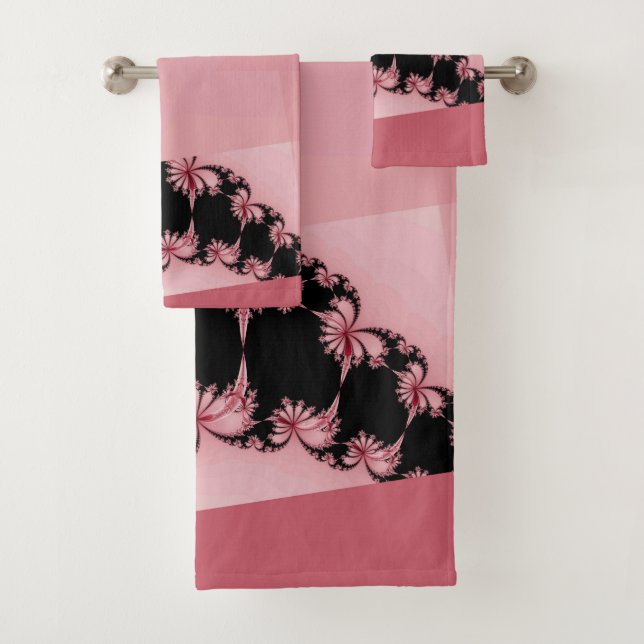 Fractal Garden rosa (In situ)