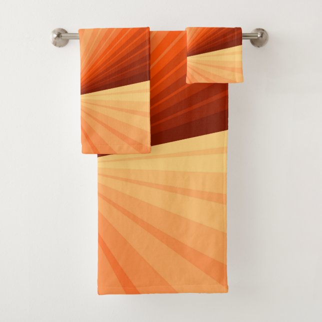 Fractal gráfico de vainilla roja, Naranja abstract (In situ)