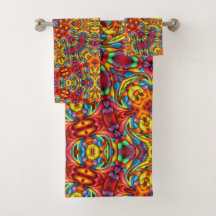 Fractal Kaleidoscope rojo Freaky Tiki