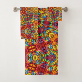 Fractal Kaleidoscope rojo Freaky Tiki