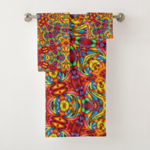 Fractal Kaleidoscope rojo Freaky Tiki
