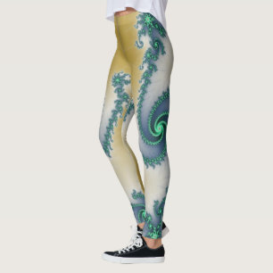 Fractal Leggings ~ Mandelbrot ~ Fibonacci ~ * ~ ~