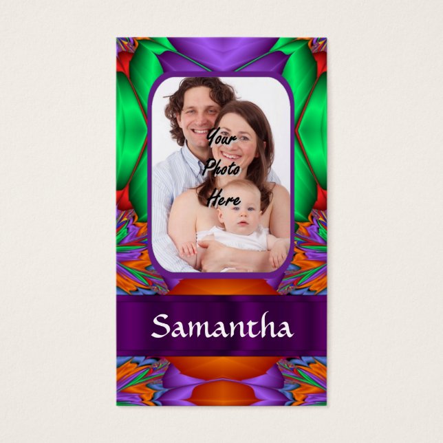 fractal multicolor personalizado (Frente)