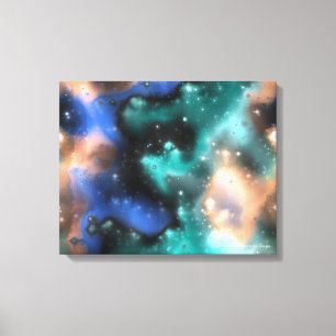 Fractal Nebulosa 2 Lienzo envuelto