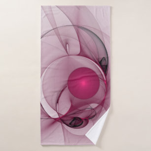 Fractal oscilante, arte abstracto moderno de color