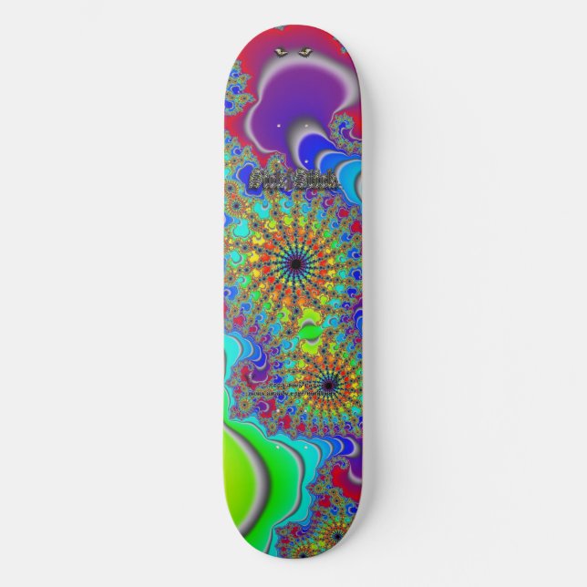 Fractal R~14 Triptych #1 Skateboard Sick Stick Pro (Anverso)