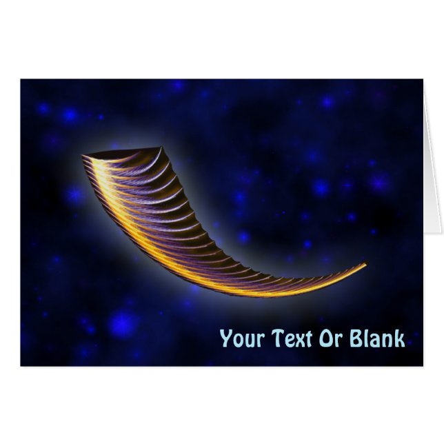 Fractal Shofar (Anverso (Horizontal))