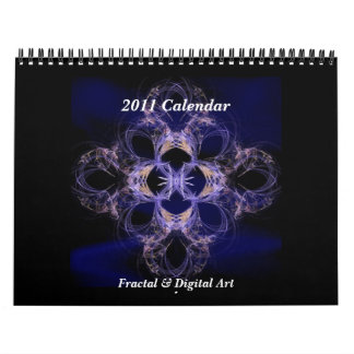 Fractal y calendario del arte 2011 de Digitaces