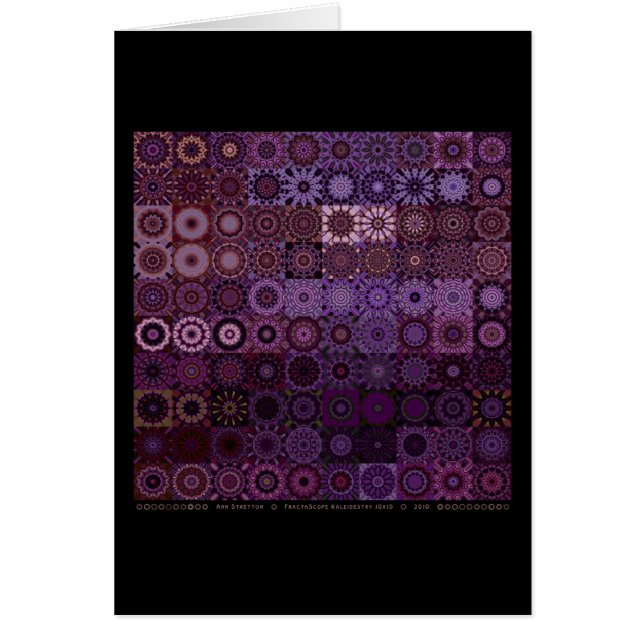 Fractascope Kaleidestry 10x10 (Frente)