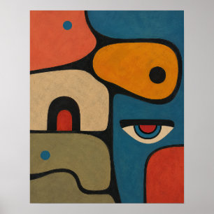 Fragmentos silenciosos de pensamiento arte abstrac