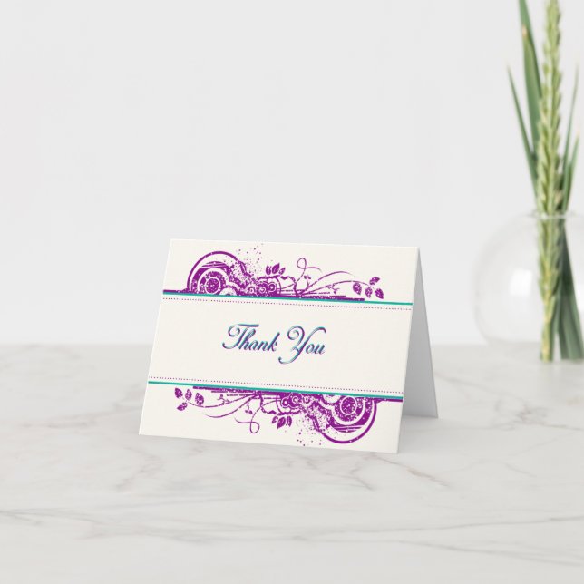 Fragrancia - Arte - Tarjeta de agradecimiento (Anverso)