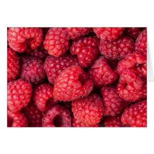 Frambuesas rojas frescas