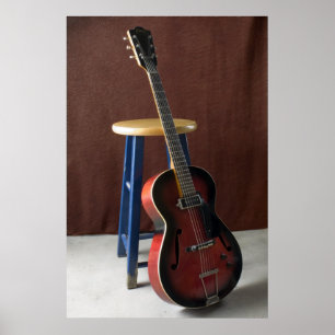 Framus Hollowbody Guitarra eléctrica impresión de