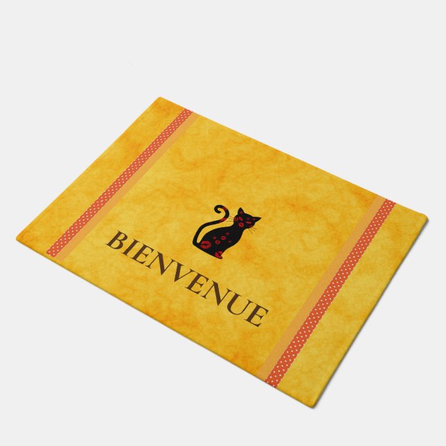 Francés: Alfombra de Bienvenida Buena Noche (Angular)