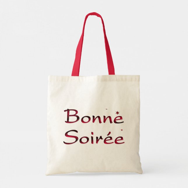 Francés: Bolsa de té Bonne Soiree (Reverso)