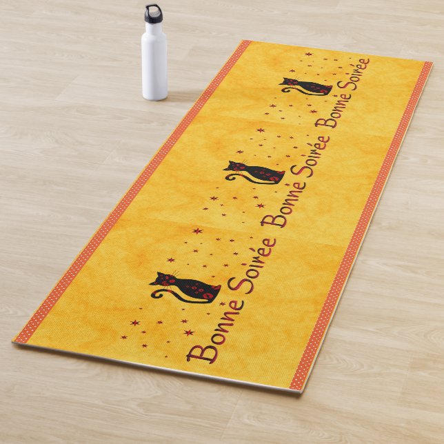 Francés: Bonne Soiree Yoga Mat (In situ)