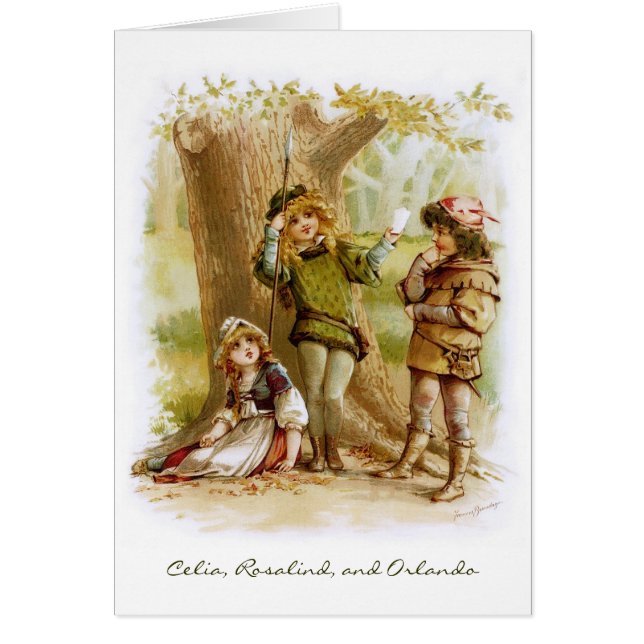 Frances Brundage: Celia, Rosalind, y Orlando (Frente)
