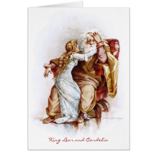 Frances Brundage: Rey Lear y Cordelia