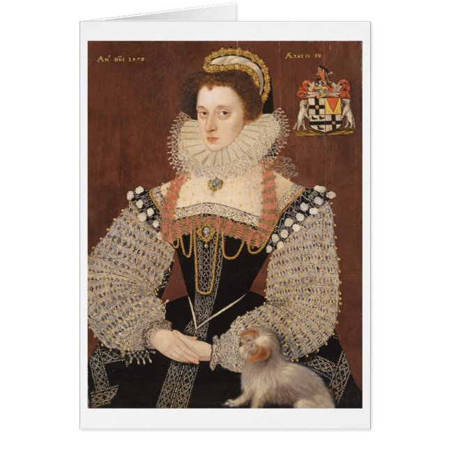 Frances Clinton, señora Chandos (1552-1623) 1579 (Frente)