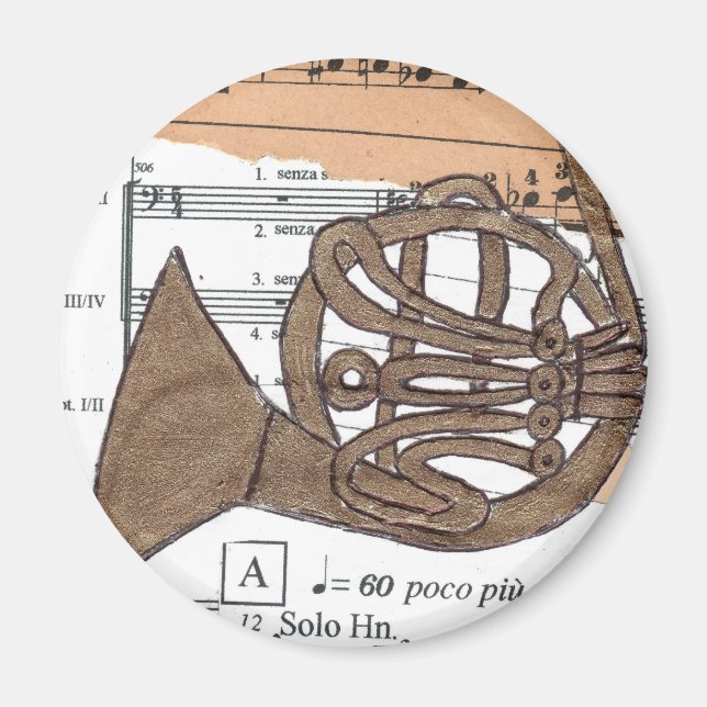 (Francés) Imán de la bocina (Frente)