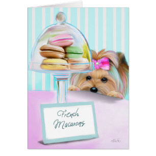 Francés Macarons de Yorkie