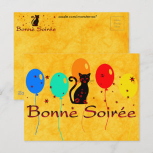 Francés: Postales de Bonne Soiree