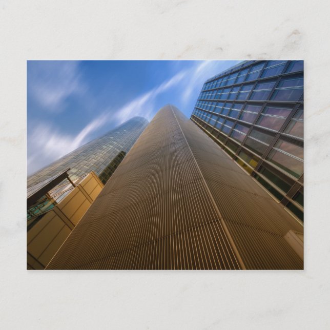 Francfort - postal de rascacielos (Anverso)