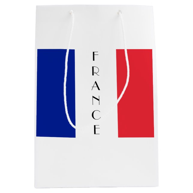 Francia: Bolsa de regalo de la bandera francesa (Anverso)
