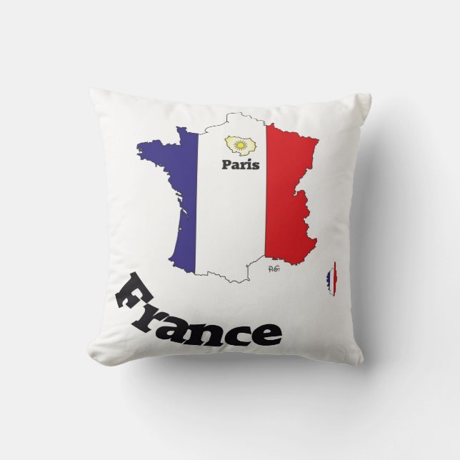 Francia France cía de fra almohada (Anverso)