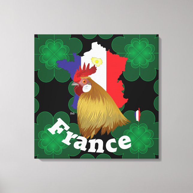 Francia, France, CÍA de fra lienzo (Anverso)