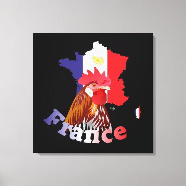 Francia, France, CÍA de fra lienzo (Anverso)