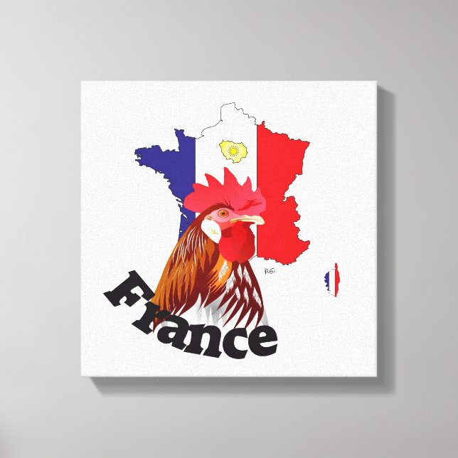 Francia, France, CÍA de fra lienzo (Anverso)