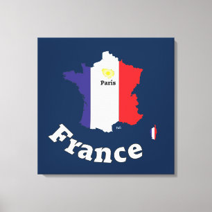 Francia, France, CÍA de fra lienzo