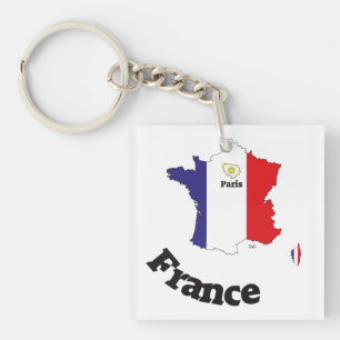 Francia France cía de fra llavero