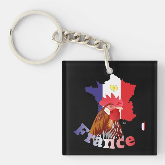 Francia France cía de fra llavero (Frente)