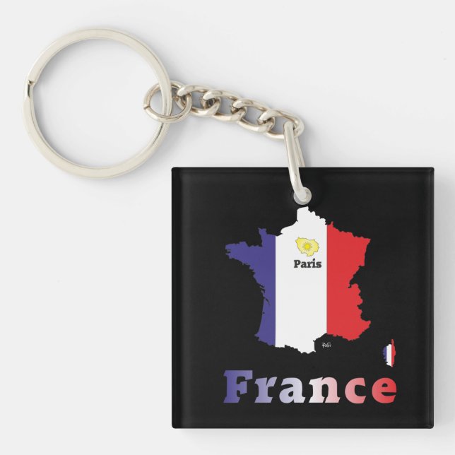 Francia France cía de fra llavero (Frente)