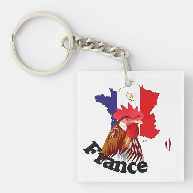 Francia France cía de fra llavero (Frente)