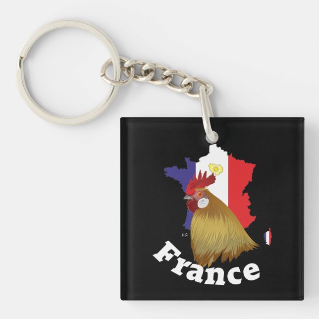 Francia France cía de fra llavero (Frente)