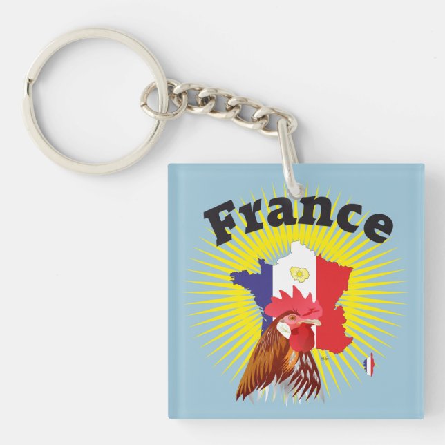 Francia France cía de fra llavero (Frente)