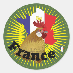 Francia France cía de fra pegatina