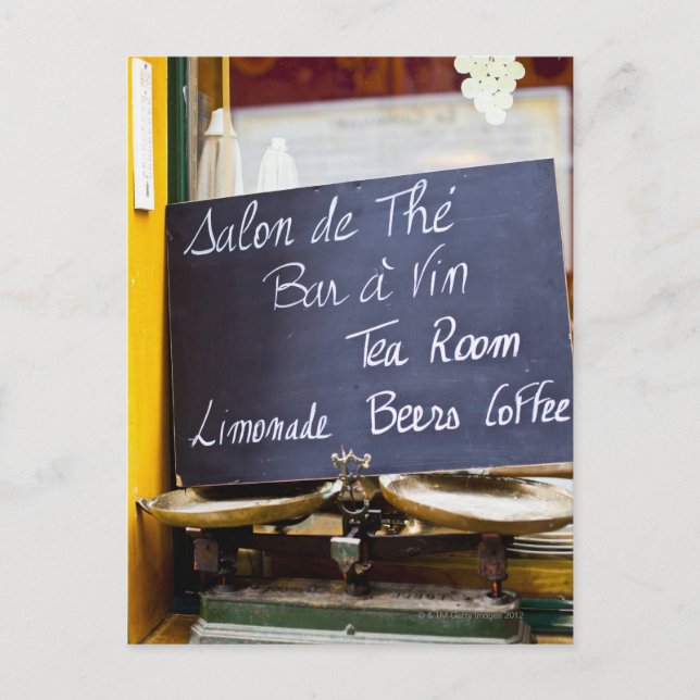 Francia, Île-de-France, París, Menú iniciar sesión (Anverso)