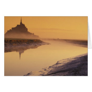 FRANCIA, Normandía Mont St. Michel. Luz de la maña