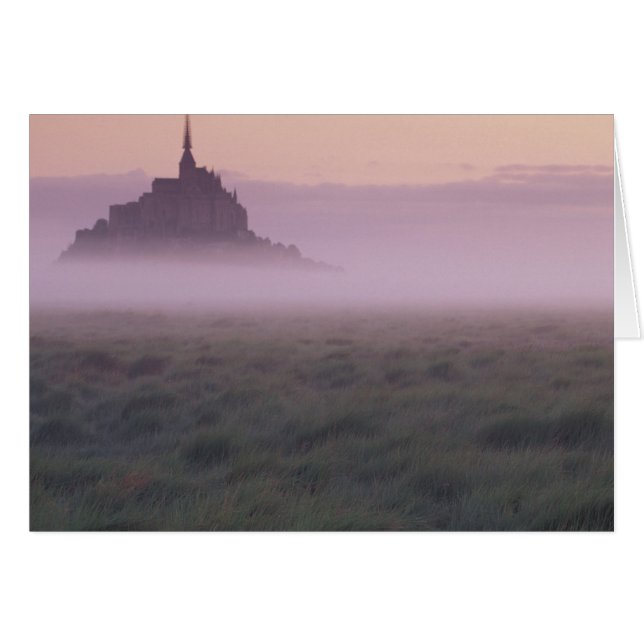 FRANCIA, Normandía Mont St. Michel. Morning Mist (Anverso (Horizontal))
