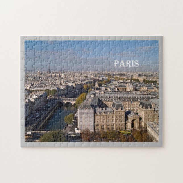 Francia - París - Rompecabezas de Jigsaw (Horizontal)