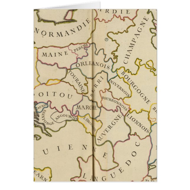 Francia, provisiones y límites (Frente)