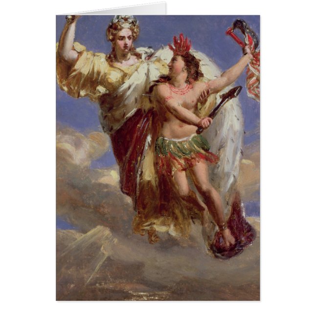 Francia que sostiene América (Frente)