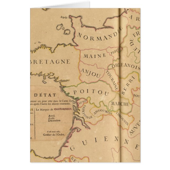 Francia y departamentos (Frente)